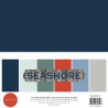 Carta Bella Seashore Coordinating Solids Paper Pack 30x30cm
