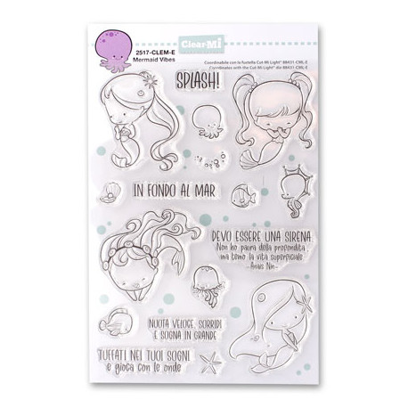 Timbro Clear-Mi 2517-CLEM-E Mermaid Vibes