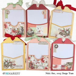 49 and Market Nature's Haven Collection Pack 30x30cm