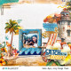 49 and Market Beach Vibes Collection Pack 30x30cm