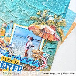 49 and Market Beach Vibes Laser Cut Elements 118pz