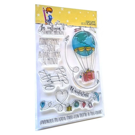 GLIMPS CLEAR STAMPS - GCS 25-196 PARTIAMO