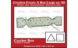 Crealies Create A Box LARGE Dies Crackerbox (3 & 4 sides)