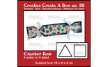 Crealies Create A Box MEDIUM Dies Crackerbox (3 & 4 sides)