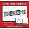 Crealies Create A Box MEDIUM Dies Crackerbox (3 & 4 sides)
