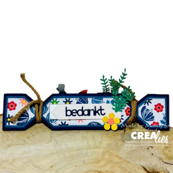 Crealies Create A Box MEDIUM Dies Crackerbox (3 & 4 sides)