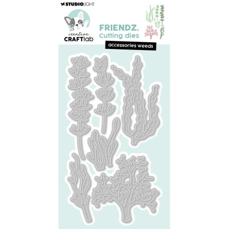 Studio Light Creative Craftlab Friendz Cutting Die Accessoiries Weeds