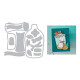 HERO ARTS Summer By The Shore Die Set Message in a Bottle
