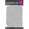 HERO ARTS Summer By The Shore Letterpress + Foil Debossing Plate Scattered Shells