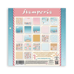 Stamperia Candy Christmas MAXI Paper Pack 20x20cm