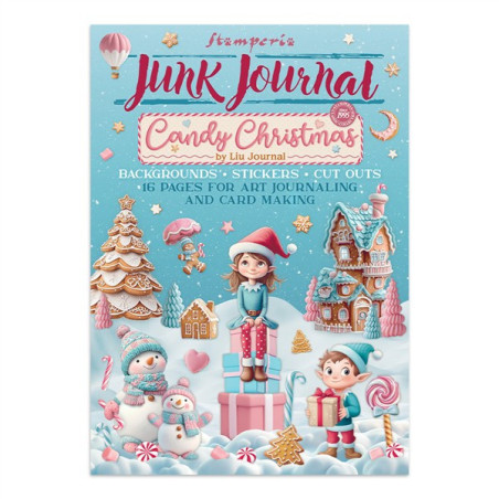 Stamperia Candy Christmas A4 Junk Journal