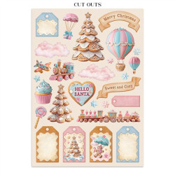 Stamperia Candy Christmas A4 Junk Journal