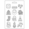 Stamperia Candy Christmas A5 Soft Mould Elements