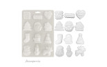 Stamperia Candy Christmas A5 Soft Mould Elements