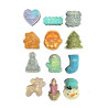 Stamperia Candy Christmas A5 Soft Mould Elements