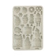 Stamperia Candy Christmas A5 Silicon Mold Cakes