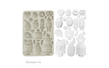 Stamperia Candy Christmas A5 Silicon Mold Cakes