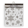 Stamperia The Owl's House Thick Stencil Snowflakes 20x25cm