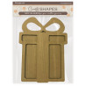Stamperia MDF Crafty Shapes Blanks Gift
