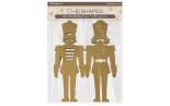 Stamperia MDF Crafty Shapes Blanks Soldiers