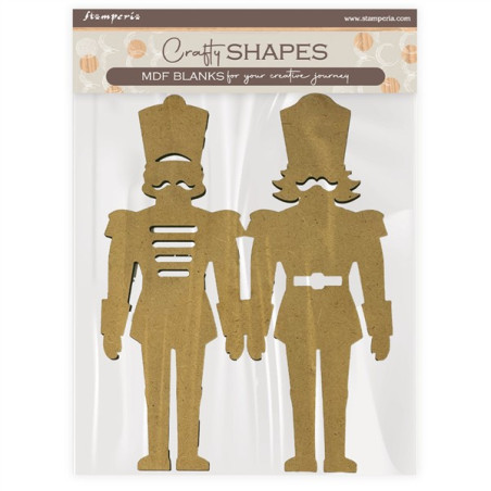 Stamperia MDF Crafty Shapes Blanks Soldiers