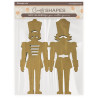 Stamperia MDF Crafty Shapes Blanks Soldiers