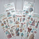 Stamperia Candy Christmas Rub-On Snowglobes