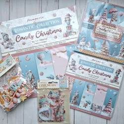 Stamperia Candy Christmas MAXI Paper Pack 20x20cm