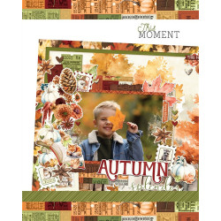 Simple Stories Simple Vintage Autumn Breeze Floral Bits & Pieces 38pz