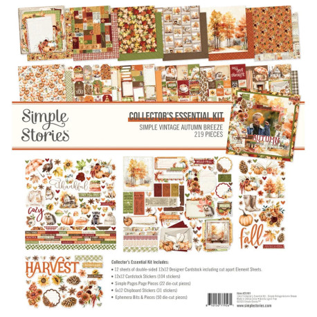 Simple Stories Simple Vintage Autumn Breeze Collector's Essential Kit