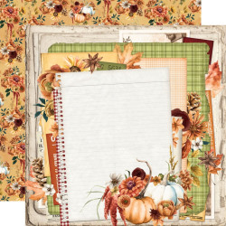 Simple Stories Simple Vintage Autumn Breeze Collection Kit 30x30cm