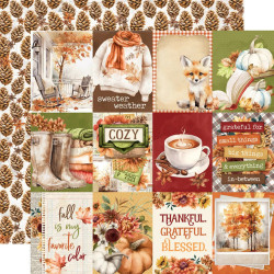 Simple Stories Simple Vintage Autumn Breeze Collection Kit 30x30cm