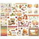 Simple Stories Simple Vintage Autumn Breeze Bits & Pieces 66pz