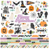 Simple Stories Spooky Things Cardstock Stickers 30x30cm