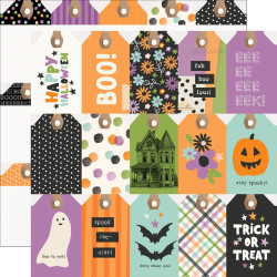 Simple Stories Spooky Things Collection Kit 30x30cm