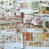 Simple Stories Simple Vintage Autumn Breeze Floral Bits & Pieces 38pz