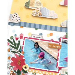 Simple Stories Sunny Days Collection Kit 30x30cm