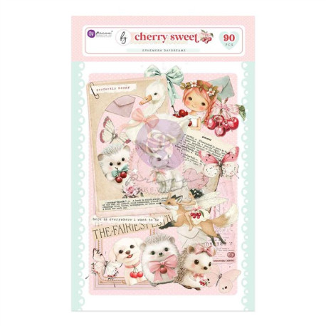 Prima Marketing Cherry Sweet Ephemera Daydreams 90pz