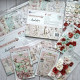 Prima Marketing Cherry Sweet Ephemera Cabinet Cards 38pz