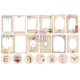 Prima Marketing Cherry Sweet Ephemera Cabinet Cards 38pz
