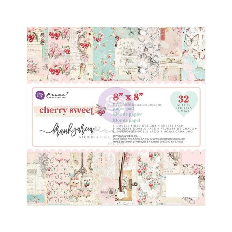 Prima Marketing Cherry Sweet Paper Pad 20x20cm