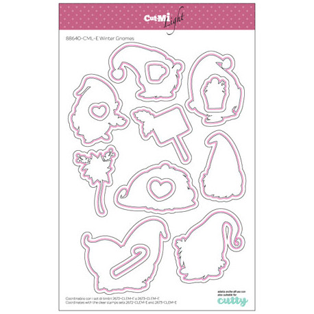 Fustelle Cut-Mi 88640-CML-E Winter Gnomes