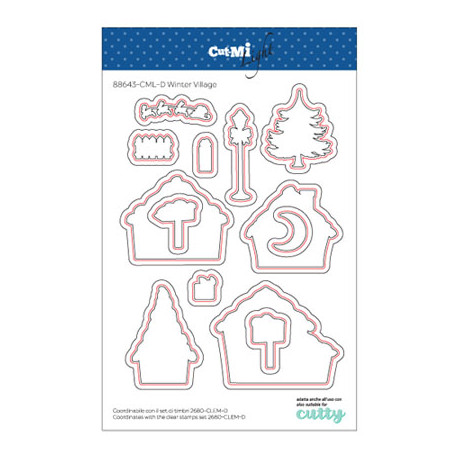 Fustelle Cut-Mi 88643-CML-D Winter village