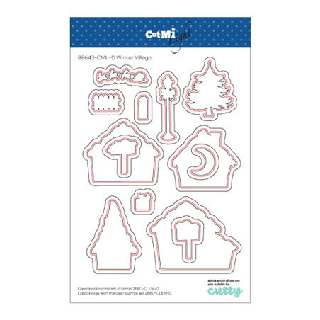 Fustelle Cut-Mi 88643-CML-D Winter village