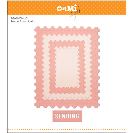 Fustelle Cut-Mi 88606-CML-D Frame Francobollo