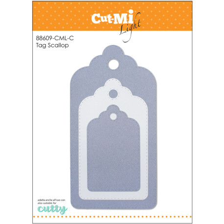 Fustelle Cut-Mi 88609-CML-C Tag Scallop