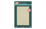 PREORDINE! Spellbinders Candy Christmas 3D Embossing Folder Waffle Cone