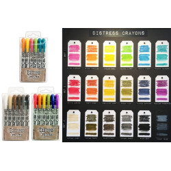Tim Holtz Distress Crayon Set 3