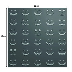Vaessen Creative Embossing Folder FACCE DI ZUCCA