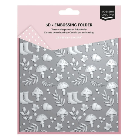 Vaessen Creative Embossing Folder Figure d'Autunno